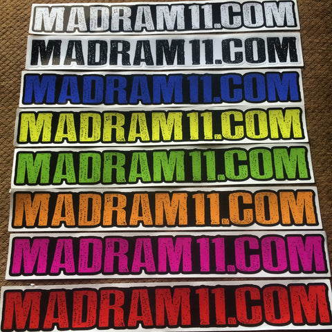 Madram11 Stickers